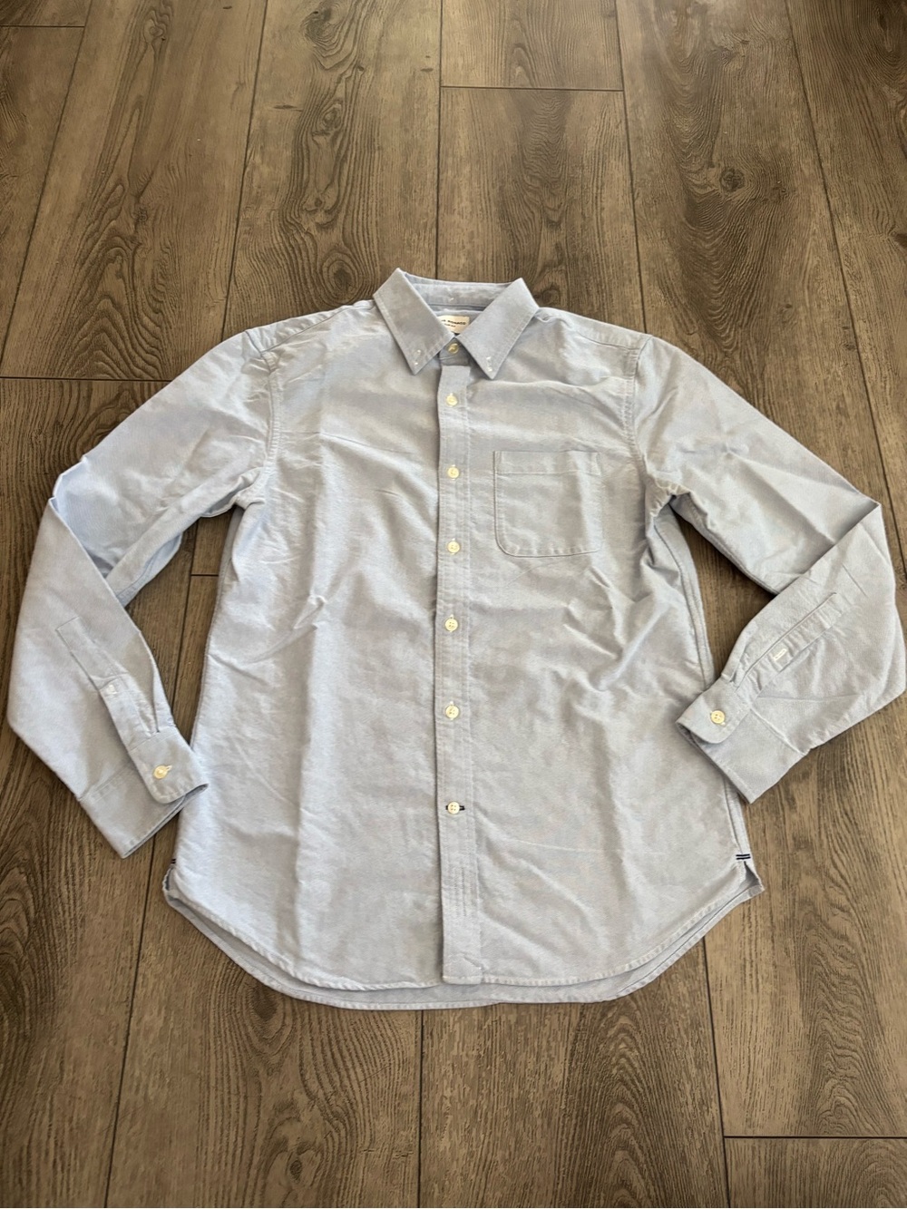 Club Monaco Light Blue Men's Oxford Button-Down Shirt